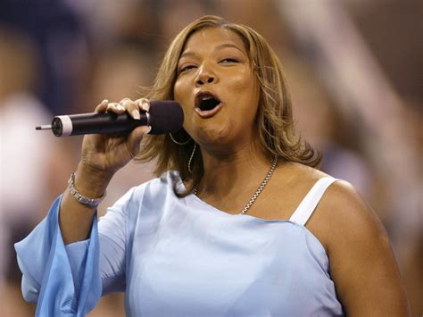 queen latifah national anthem video